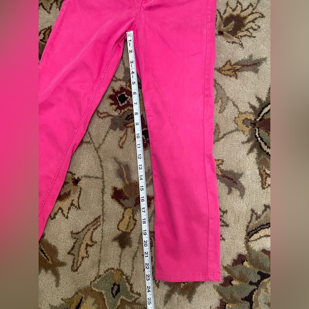 Guess Hot Pink Skinny Straight Leg Jeans - Picture 5 of 14